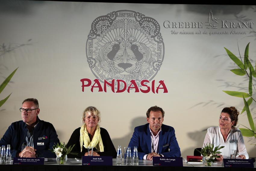 Rhenen, 27 oktober 2015. Kleine Panda in Ouwehands Dierenpark krijgt grote broer en zus. Fotograaf: Peter Kuhl.