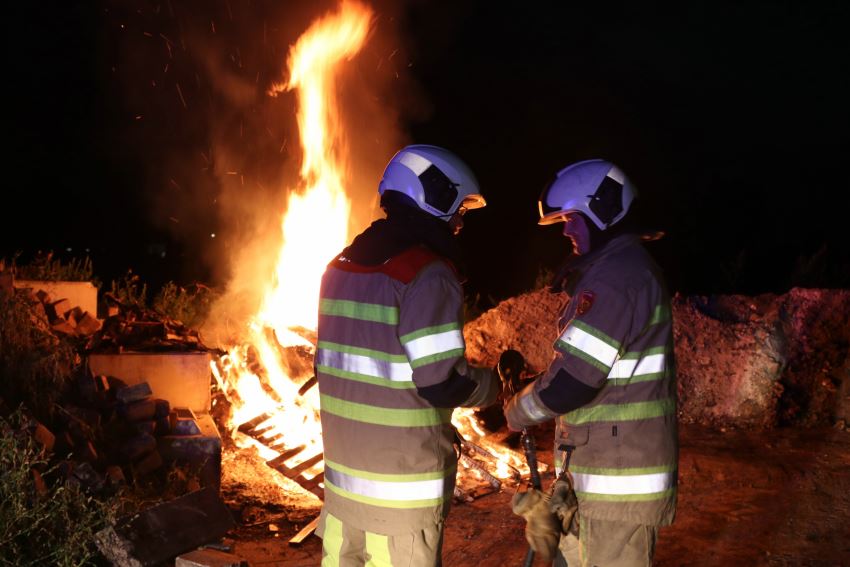 Rhenen/Achterberg, 31 augustus 2016. Afscheid van brandweerman Teus uit Achterberg.