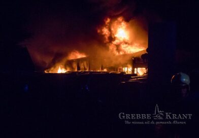 Zeer grote brand garagebedrijf Zeer grote brand garagebedrijf