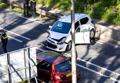 Frontale aanrijding Lijnweg
