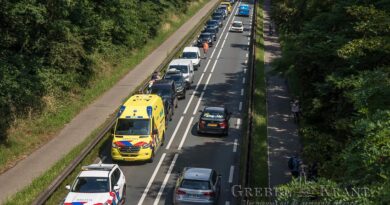 Kettingbotsing op de Lijnweg