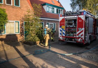 Woningbrand Berkenlaan