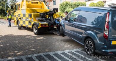 Botsing op de Nieuwe Veenendaalseweg Botsing op de Nieuwe Veenendaalseweg