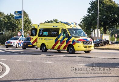 Aanrijding motorrijder rotonde Geertesteeg Aanrijding motorrijder rotonde Geertesteeg